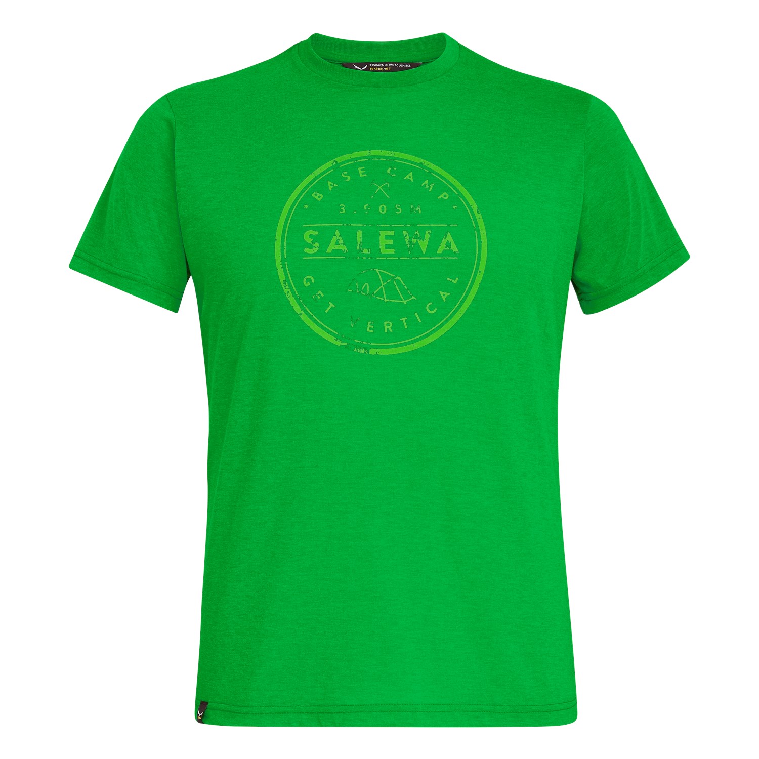 Salewa Base Camp Drirelease® Erkek T-Shirts Yeşil Türkiye 047296BEV